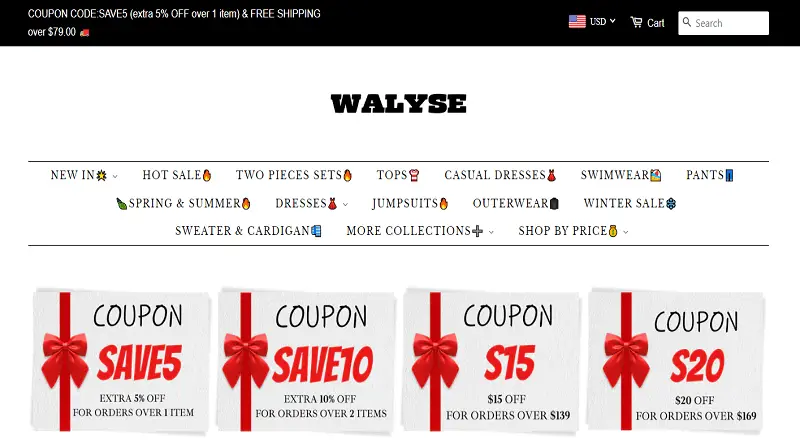 Walyse.com Reviews: A scam store? 